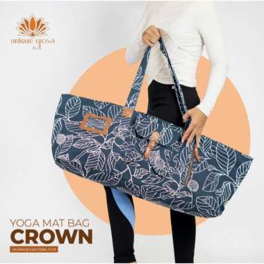 VERISH Tas Yoga / Crown Yoga Bag / Tas Yoga / Tas Matras Yoga / Tas Yoga Ukuran Besar / Tas Yoga Mot