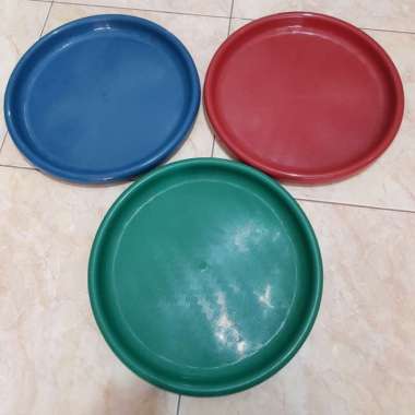 Tampah plastik bulat kecil/Nampan bulat