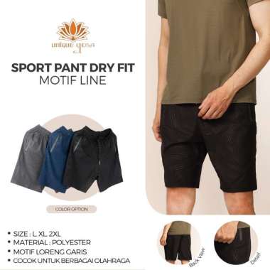 VERISH Celana Pendek Olahraga Yoga / Sport Running Pria / Celana Yoga Pria / Celana Running Pria / C