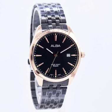 Jam Tangan Pria ALBA AS9Q90X1/AS9Q91X1/AS9Q93X1/AS9Q95X1/AS9Q96X1 hitam rose