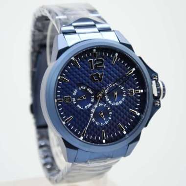 Jam Tangan Pria Christ Verra C71102G-1B BLU Original