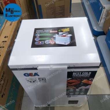 Baru Chest Freezer Box Gea Ab 108 R Untuk Frozen Food Dll (100 Liter) Terlaris