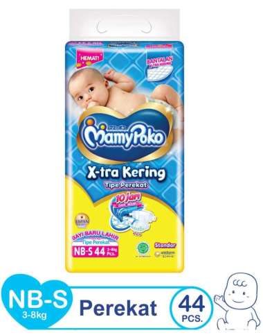 NB MAMY POKO PANTS STANDAR S 44 pcs