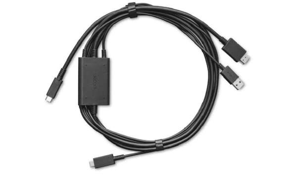 Wacom One 3 in 1 Cable for the Wacom One 12 and Wacom One 13 touch