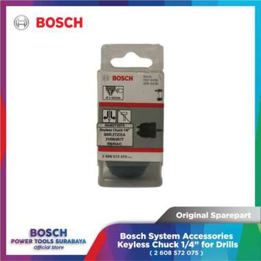 Original Sparepart Bosch System Accesories Keyless Chuck 1/4" for Drills