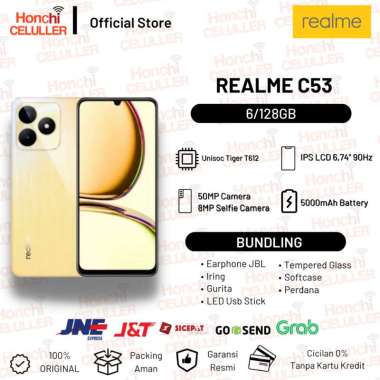 Realme C53 NFC 8/256GB 6/128GB Garansi Resmi Realme Indonesia C53 6/128GB Non Bundling