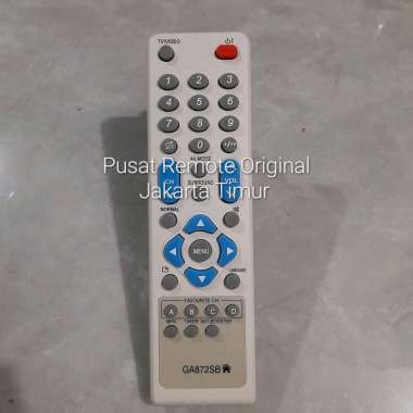 REMOTE REMOT TV SHARP TABUNG SLIM FLAT ALEXANDER GA872SB