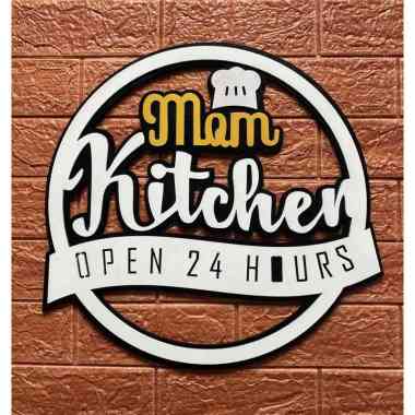 Hiasan dinding dapur lucu unik kayu