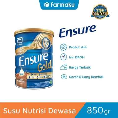 Promo Harga Ensure Gold Wheat Gandum Coklat 900 gr - Blibli
