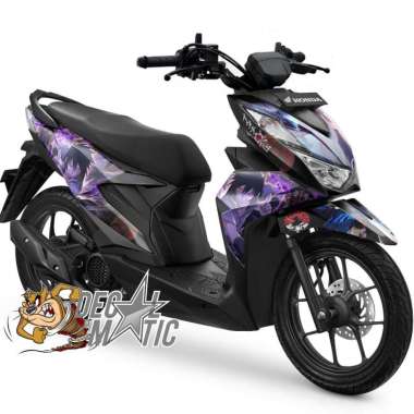 Decal Beat Street Full Body Stiker full body motor Beat Street FI EPS 2017-2019 Deluxe 2020-2023 - Naruto 2020-2023 Ungu