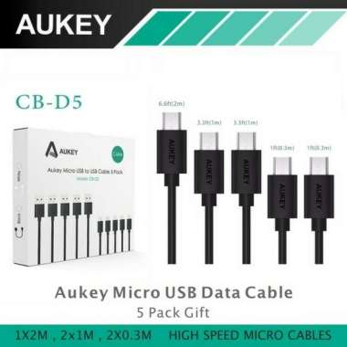Car Charger Aukey 5 kabel data Samsung Charger Iphone Quick Charge