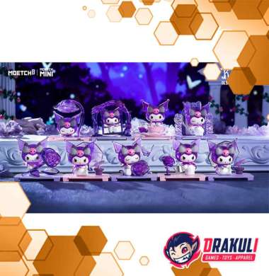 Toys Moetch Kuromi Dream Rose Garden Series Mini Figure Blind Box