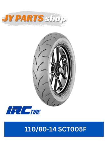 BAN LUAR MOTOR IRC 110/80-14 SCT 005F TUBELESS