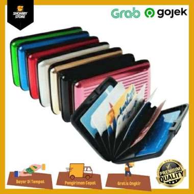 kotak kartu multifungsi untuk kartu kredit kartu nama dll banyak warna Emas