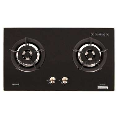 KOMPOR TANAM RINNAI RB-2GH-C (BK) HITAM 2 TUNGKU