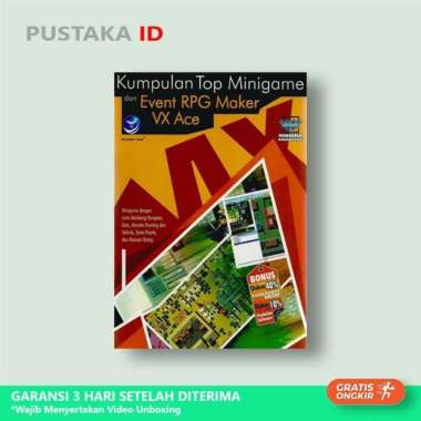 Buku Kumpulan Top Minigame dan Event RPG Maker VX Ace