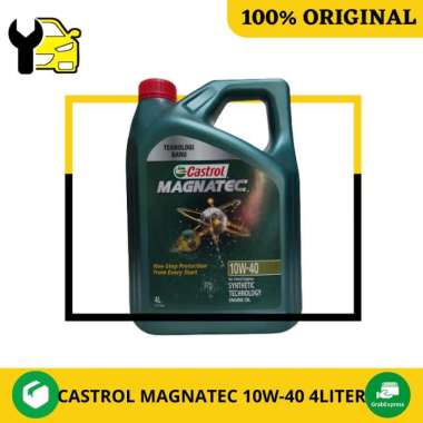 OLI Mesin Castrol Magnatec 10W-40 4 Liter Original