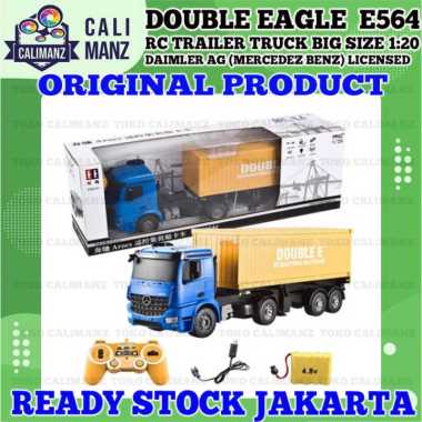 DOUBLE EAGLE E564 RC TRUCK TRAILER UKURAN BESAR DAN PANJANG 1:20