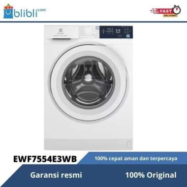 Mesin Cuci Electrolux EWF7554E3WB/ EWF 7554 E3WB/ EWF7554 E3WB