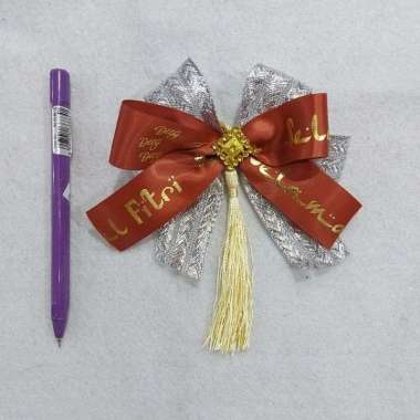 Pita SIAP PAKAI Parcel Lebaran/Hantaran/Kotak Kue Bata Silver