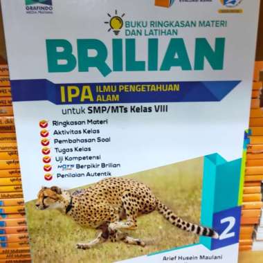 Brilian IPA SMP kelas VIII/8 Grafindo Multivariasi Multicolor