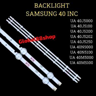 BACKLIGHT SAMSUNG 40 INC UA 40J5000 40J5100 40J5200 40J5202 40J5250 40N5000 40N5100 40M5000 40M5100 