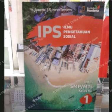 buku ips kelas 7 kurikulum merdeka Multivariasi Multicolor