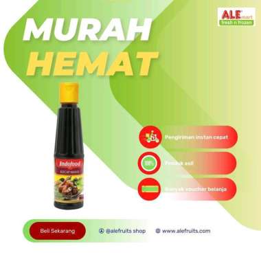 Kecap manis indofood 135 ml,indofood kecap manis,kecap botol