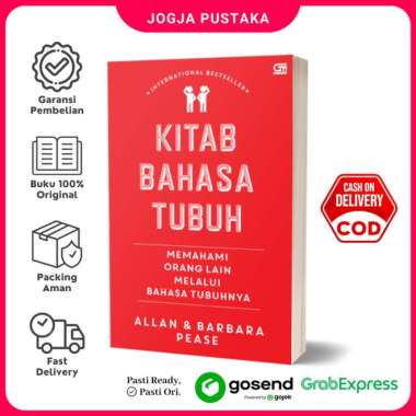 Buku Kitab Bahasa Tubuh: Memahami Orang Lain Melalui Bahasa Tubuhnya Multivariasi Multicolor