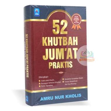 Buku 52 Khutbah Jumat Praktis - Khotbah Jum'at Setahun - P. Arafah Multivariasi Multicolor