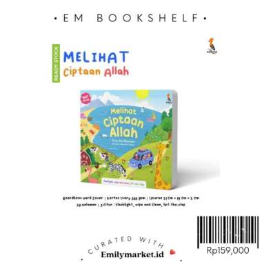 Buku anak Melihat Ciptaan Allah Multivariasi Multicolor