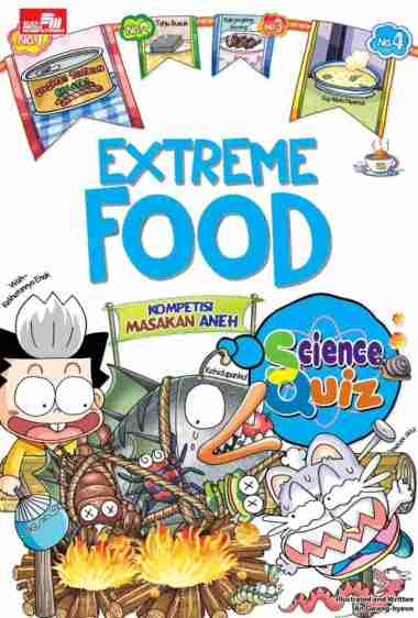 SCIENCE QUIZ : EXTREME FOOD Multivariasi Multicolor