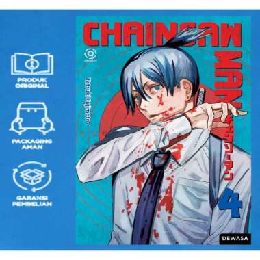 Komik Manga : Chainsaw Man Vol 4 Multivariasi Multicolor