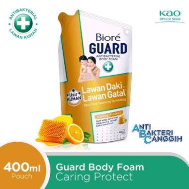 Promo Harga Biore Guard Body Foam Caring Protect 450 ml - Blibli