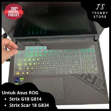 Keyboard Protector Cover Asus ROG Strix G18 Scar 18 G814 G834 18" Inch Transparant