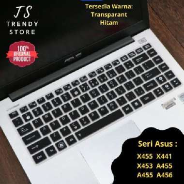 Pelindung Keyboard / Cover Asus X455 A455 X441 A456 X453 K40 U80 E402 Transparant