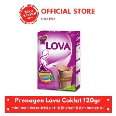Promo Harga Prenagen Lova Cokelat 120 gr - Blibli