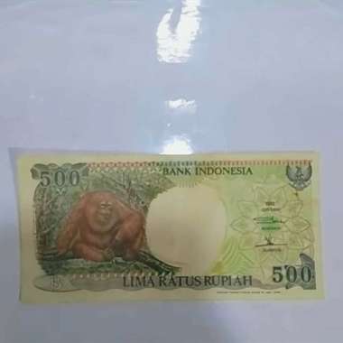 Uang Kuno 500 gambar Monyet th 1992