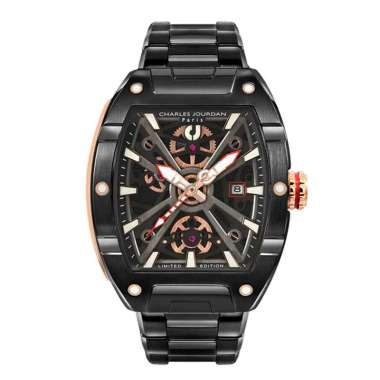 JAM TANGAN CHARLES JOURDAN ORIGINAL JAM CHARLES JOURDAN CJ04 1032LE AUTOMATIC CHARLES JORDAN CJ 04 1