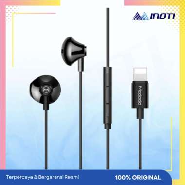 Earphone iPhone Handsfree - Mcdodo HP 2800 Stereo Lightning Headset