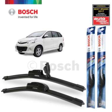 WIPER MOBIL FRAMELESS AVANZA 2004-2012 SEPASANG BOSCH CLEARADVANTAGE