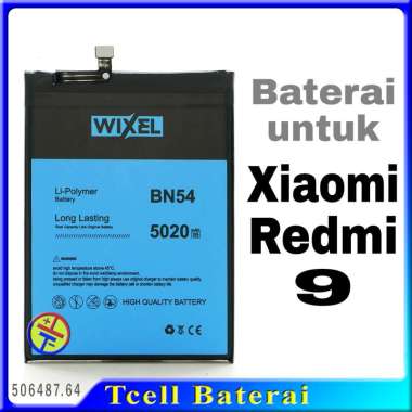 Baterai Wixel BN54 untuk Xiaomi Redmi 9