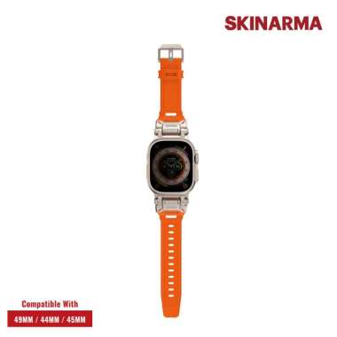 Apple Watch Ultra Strap 49 / 45 / 44mm Skinarma TITON Series Orange