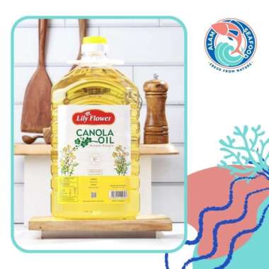 Canola Oil Minyak Canola Lily Flower 5L