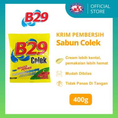 B29 Cream B900 400gr Benzo Power - Sabun Colek Kuning BDG