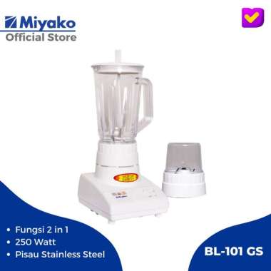 MIYAKO Blender Kaca BL 101 GS - Blender Miyako 1 Liter BL 101 GS