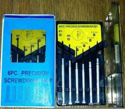 Obeng Jam Set 6 in 1 / Obeng Hp