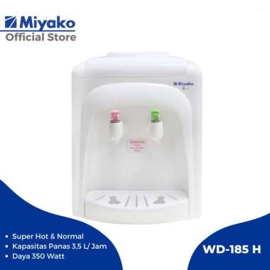 MIYAKO Dispenser Galon Atas WD 185 H - Dispenser Meja Miyako WD 185 H