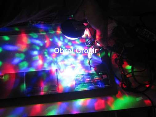 LAMPU SOROT VARIASI BULAT 2761 LED PUTIH ONS