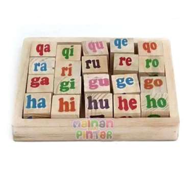 Aneka Mainan Edukasi Anak Terlengkap Harga Terjangkau Balok Suku Kata